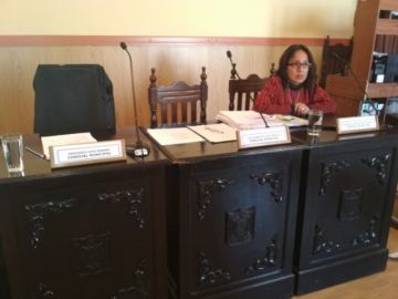 La concejala Azucena Fuertes.