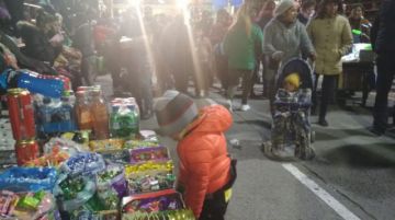 Comerciantes en la ruta.