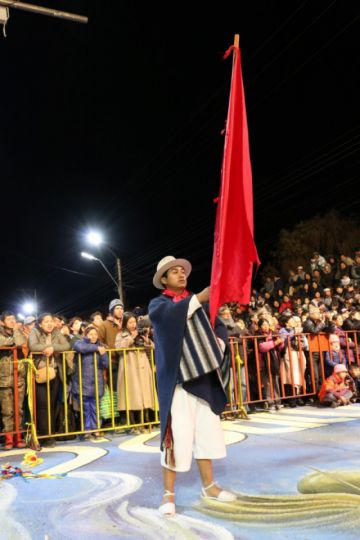 Los bailarines impresionaron al público.