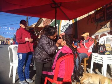 Comerciantes en el punto de partida.