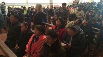 Los concejales tampoco hicieron quórum en la misa.
