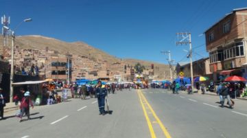 La gente va llegando al recorrido.