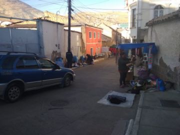Comerciantes en el punto de partida.