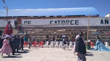 La comitiva por el Campo Marte.