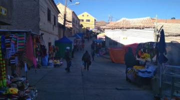 Las actividades económicas comienzan temprano.
