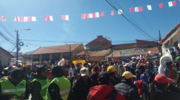 Punto de partida abarrotado