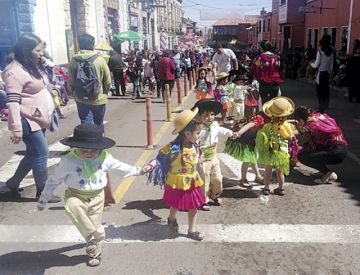 El Carnaval Tarijeño estuvo presente.