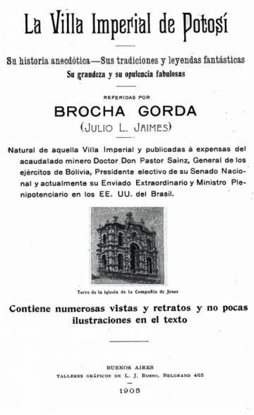 Libro de Lucas Jaimes en el que aparece la foto de los Ch'utillos.