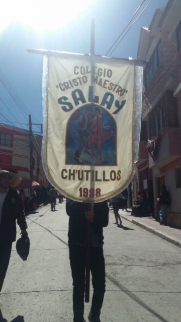 Salay Cristo Maestro hace su paso