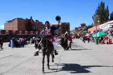 Jinetes en el Campo de Marte.