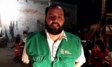 Reportan que el fuego en Concepción supera los 30 metros de altura