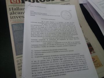 La carta de Prieto.