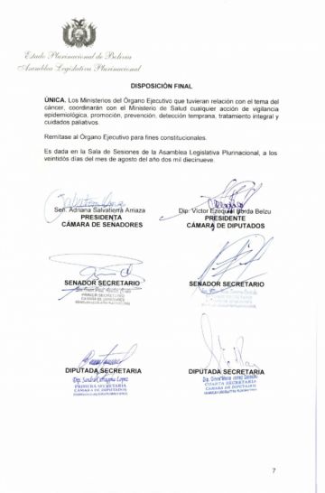 El Ministerio de Salud publicó la norma.