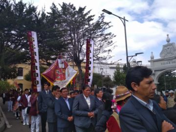 Desfilaron esta mañana.