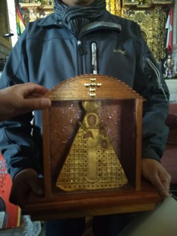 La procesión retornó al templo de San Martín