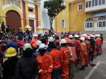 Estuvieron en Santa Cruz y fueron recibidos por sus familias.