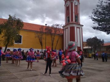 El baile en la zona de San Juan.