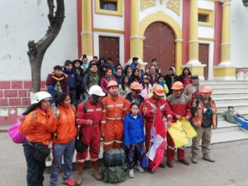 Estuvieron en Santa Cruz y fueron recibidos por sus familias.