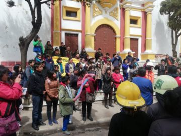 Estuvieron en Santa Cruz y fueron recibidos por sus familias.