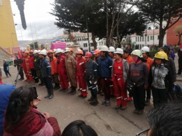 Estuvieron en Santa Cruz y fueron recibidos por sus familias.
