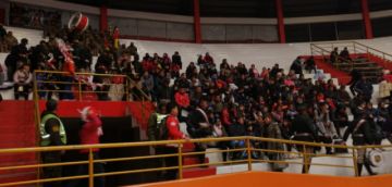 Previas del partido.