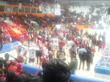 El festejo.