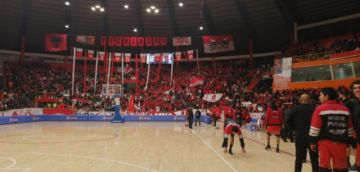 Previas del partido.