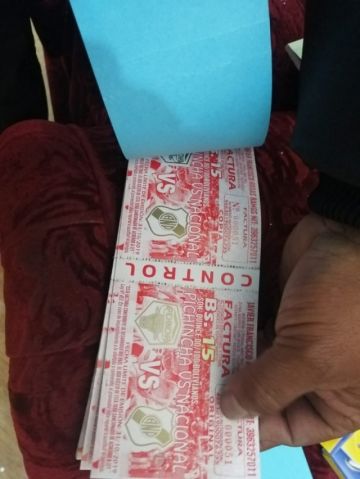 El punto de venta es en la secretaría del colegio Pichincha.
