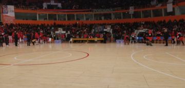 Previas del partido.