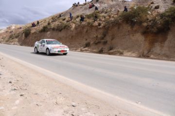 El piloto potosino Cristian Tarqui.