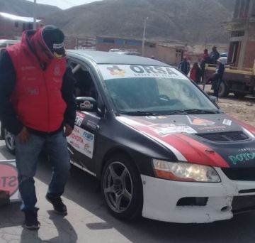 Sebastián Careaga en Challapata. 