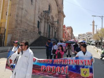 Llegaron hasta el centro de la ciudad.