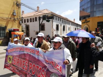 Llegaron hasta el centro de la ciudad.