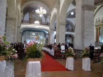 En pleno desarrollo la misa en homenaje al Señor de la Vera Cruz