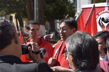 Realizaron la presentación hoy por la mañana.