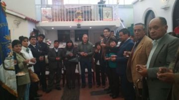 El acto se desarrolló en el inmueble de calle Nogales.