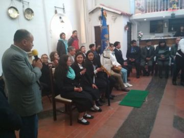El acto se desarrolló en el inmueble de calle Nogales.