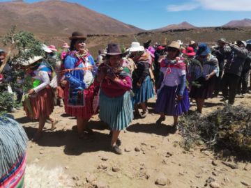 Se efectuó en el municipio de Colcha K