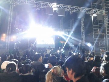 Octavia provocó el delirio de los asistentes.