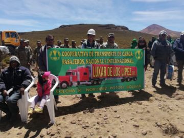 Se efectuó en el municipio de Colcha K