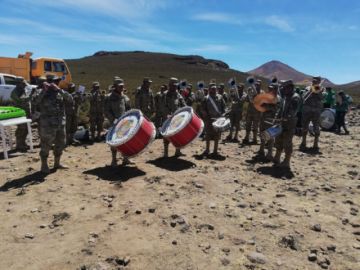 Se efectuó en el municipio de Colcha K
