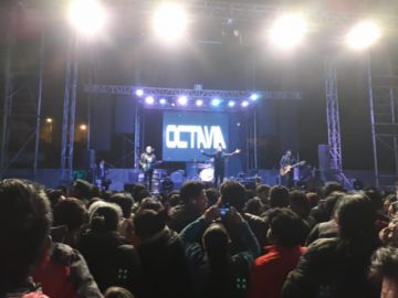 Octavia provocó el delirio de los asistentes.