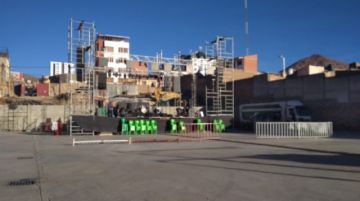 Alistan el escenario.