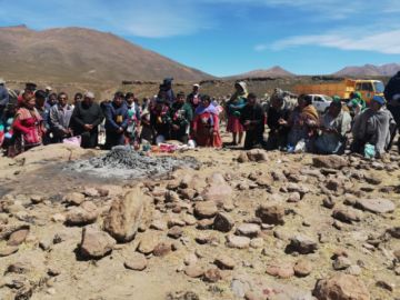 Se efectuó en el municipio de Colcha K