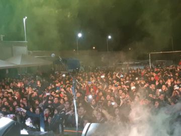 Octavia provocó el delirio de los asistentes.