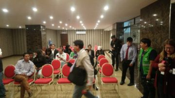 La conferencia será en el hotel de Rolando Careaga.