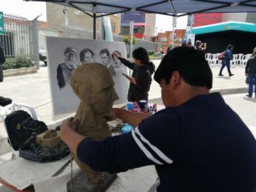Los atractivos turísticos se promocionan en la feria.