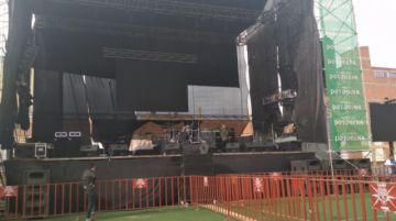 El escenario.