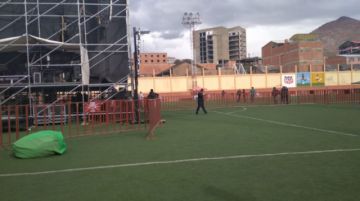 El escenario.