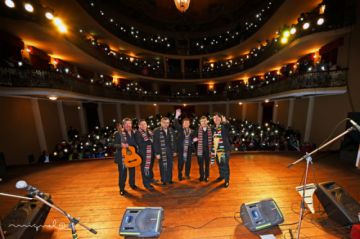 En el Teatro Municipal de La Paz.